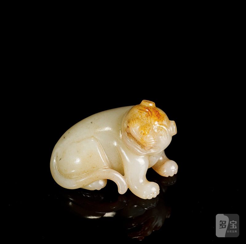 Lot1063 清 青玉伏虎